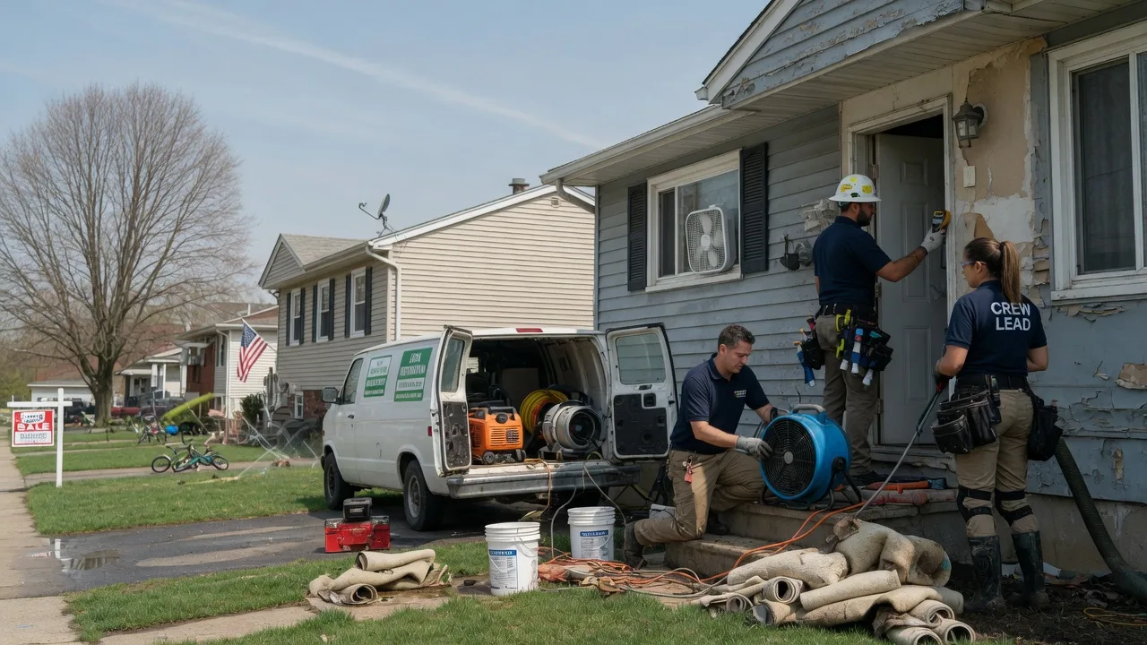 Flood Cleanup in West Leisenring, PA near me