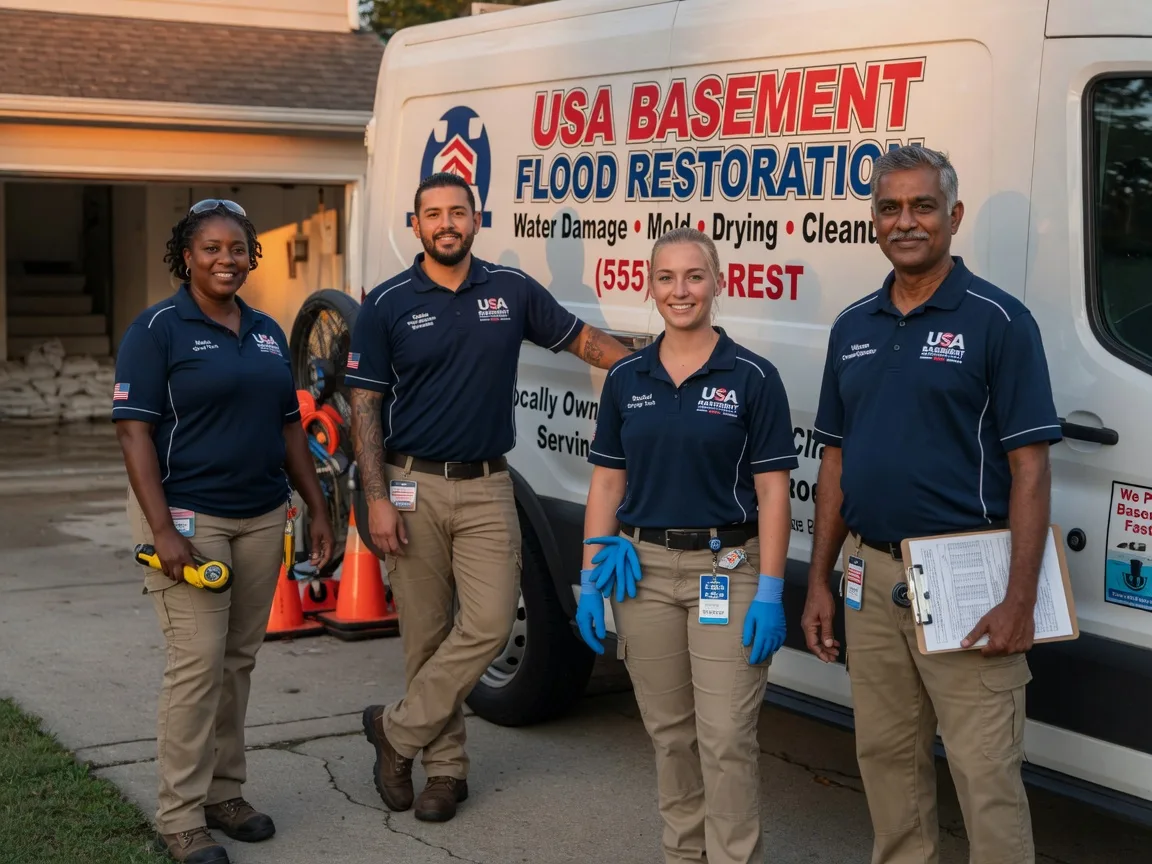 Basement Flood Cleanup company in West Leisenring, PA